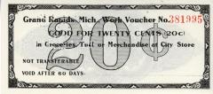 Grand Rapids Issued Scrip