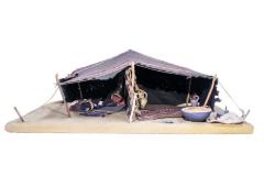 Model, Bedouin Tent