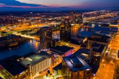 Digital Photograph, Grand Rapids Aerial