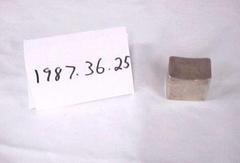 Box, Silver, Rectangular With Concave Lid