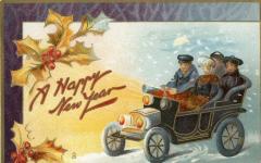 Card, New Year