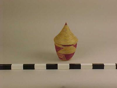 Basket, Seed With Lid