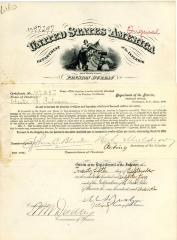 Pension Certificate