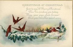 Postcard, Christmas