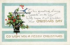 Postcard, Christmas