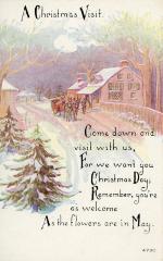 Postcard, Christmas