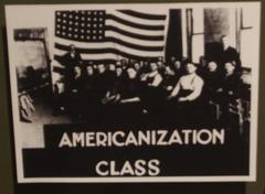 Glass Plate Negative, Americanization Class, American Seating Company