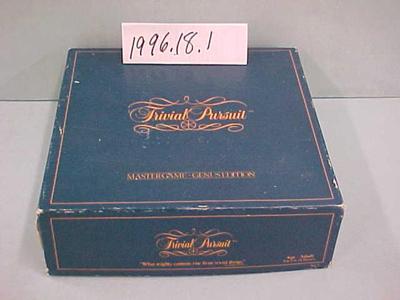 Trivial Pursuit Board Game And Pieces, Genius Edition