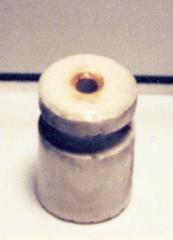 Insulator, White Ceramic