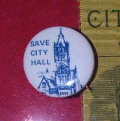 Pin, Save City Hall