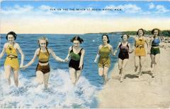 Postcard, South Haven Beach
