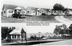 Postcard, Karl's Modern Cabin Court 