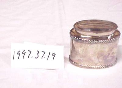 English Silver Tea Caddy