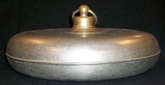 Foot Warmer With Brass Pull Ring And Finial