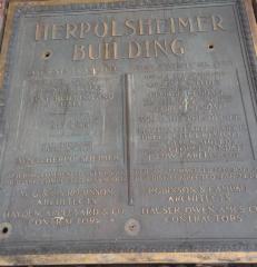 Plaque, Herpolsheimer's Building