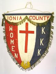 Banner, Women Of The Ku Klux Klan Of Ionia County