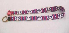 Belt With Peace Symbols