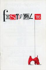 Program, Festival of the Arts  