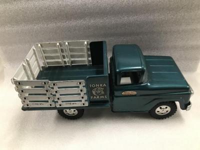 Tonka Farms Toy Pickup Truck With 6 Removeable Rails