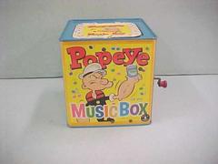 Popeye Musical Jack-in-the Box