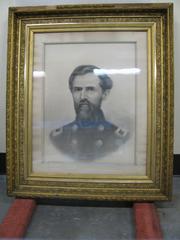 Charcoal Drawing, General Stephen Champlin