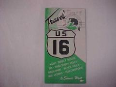 Travel Brochure, U.S. Highway 16