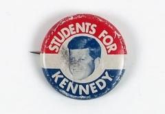 Pin-back Button, Students For Kennedy
