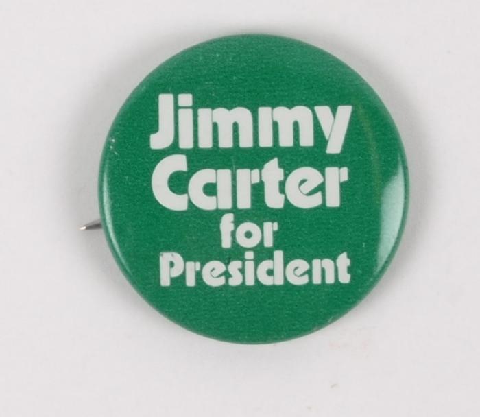 Campaign Button, 'Jimmy Carter For President'