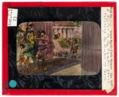 Lantern Slide, Victor in Olympic Games