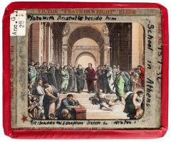 Lantern Slide, School of Athens