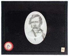 Lantern Slide, Portrait of a Man
