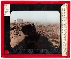 Lantern Slide, View of Athens