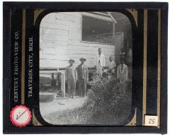 Lantern Slide, Missionaries' Cook House