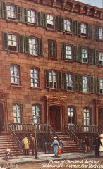 Post Card, Home Of Chester A. Arthur, 123 Lexington Ave., New York City