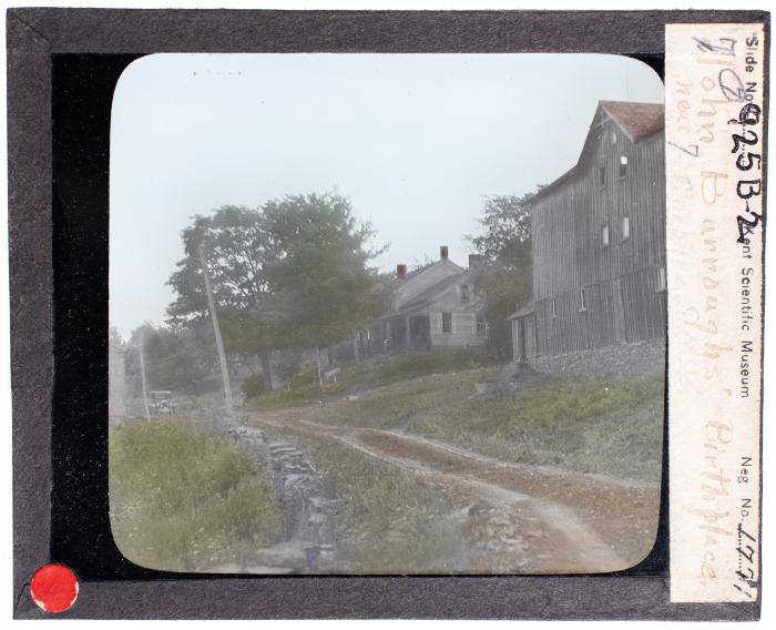 Lantern Slide, John Burroughs Birthplace 