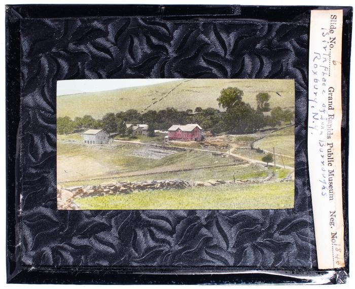 Lantern Slide, Birthplace of John Burroughs