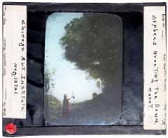 Lantern Slide, Orpheus Greeting Dawn
