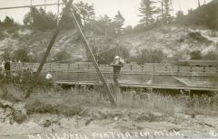 Photographic Postcard, USLSS Drill