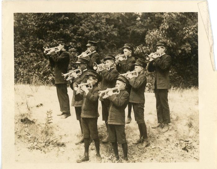 Photograph, The Evening Press Newsboy Band