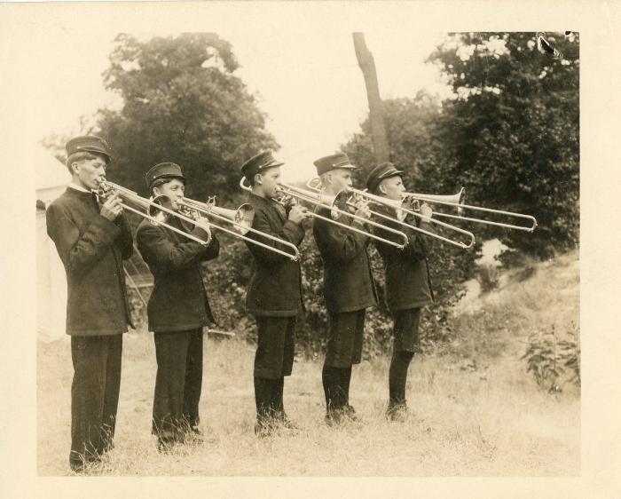 Photograph, The Evening Press Newsboy Band