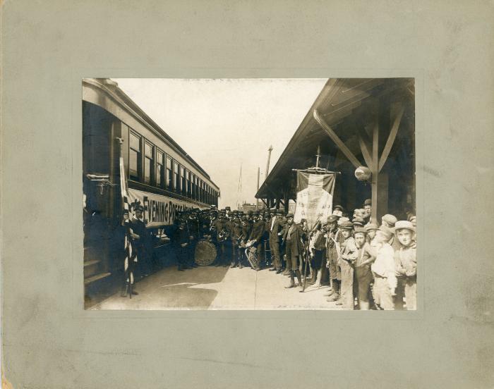 Photograph, The Evening Press Newsboy Band