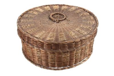 Splint Basket With Lid