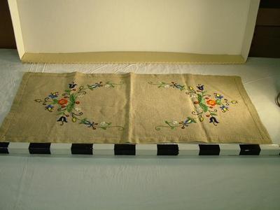 Embroidered Table Runner