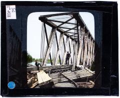 Lantern Slide, Log Jam Bridge Damage