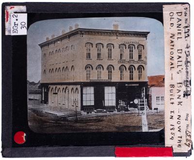 Lantern Slide, Daniel Ball's Bank
