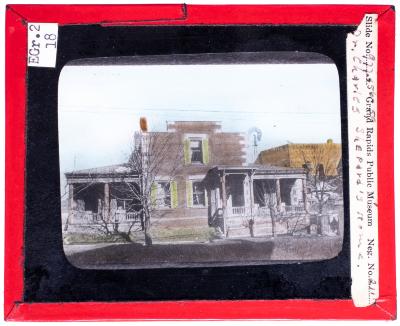 Lantern Slide, Dr. Charles Shepard's Home