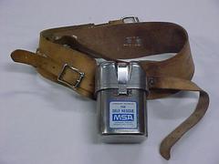 Miner's Belt With Respirator