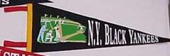 Negro League Pennant, Reproduction, New York Black Yankees