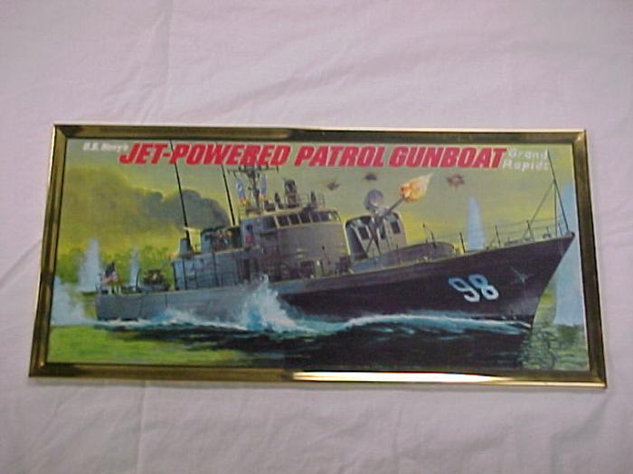 Framed Print,  U.S.S. Grand Rapids Pg98