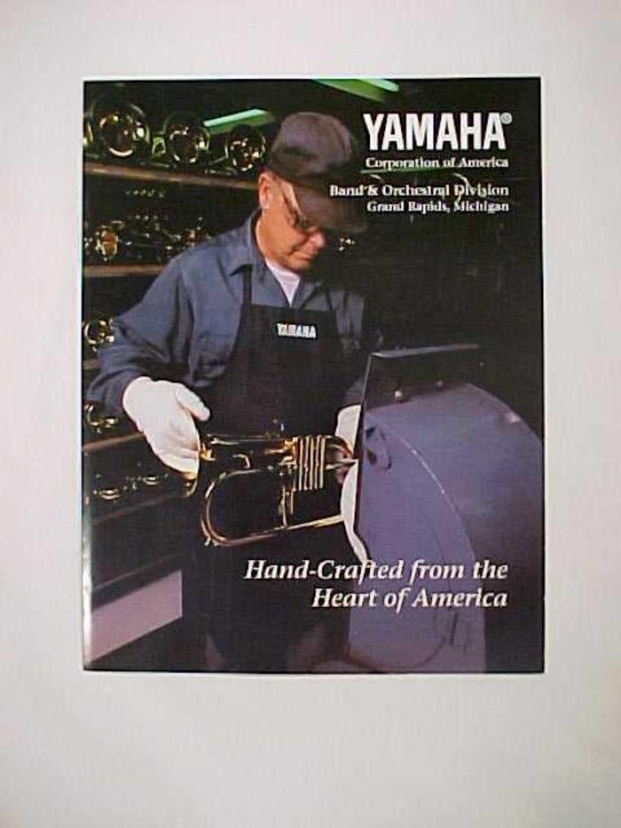 Brochure, Yamaha, Hand-crafted From The Heart Of America